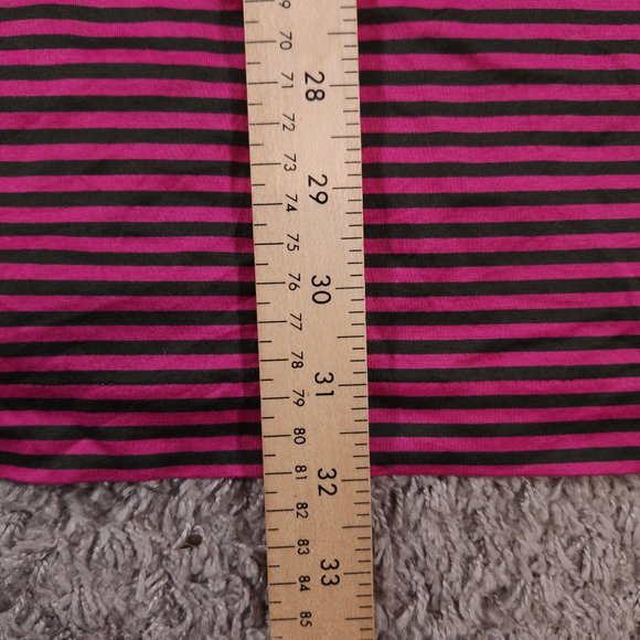 Jeff Rose Polo Shirt Mens XL Pink Stripes Short Sleeves Golfing Pullover Top - Picture 5 of 13